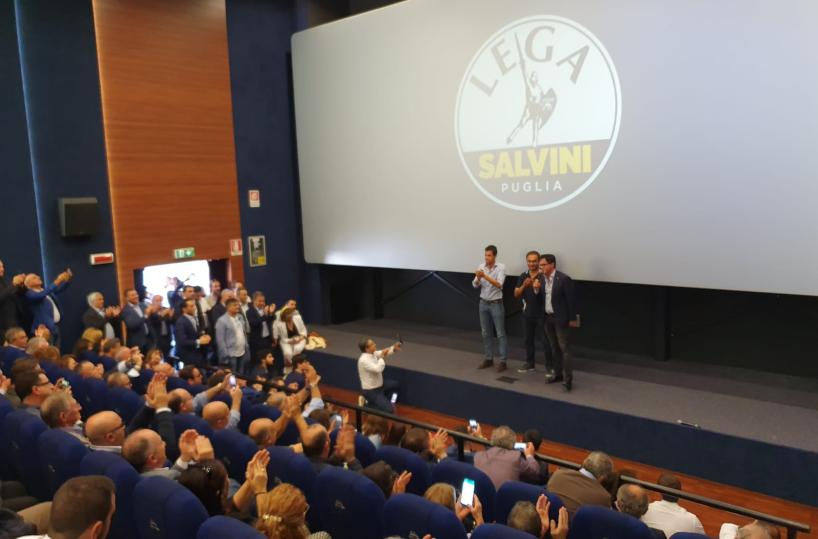 Bari, il vice di Salvini a Bari: la Puglia pronta a sfrattare Emiliano