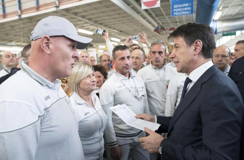 Il presidente del Consiglio incaricato, Giuseppe Conte