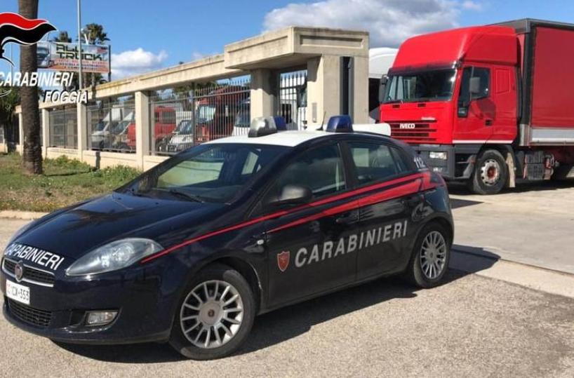 Cerignola, furgoni rubati e smontati: in manette titolare autodemolizione