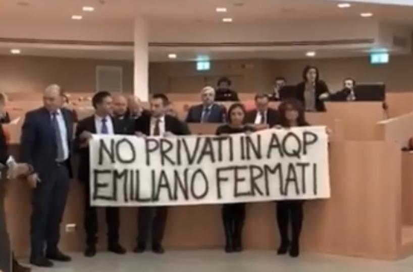 Aqp e la truffa del cloro «Siamo parte offesa»