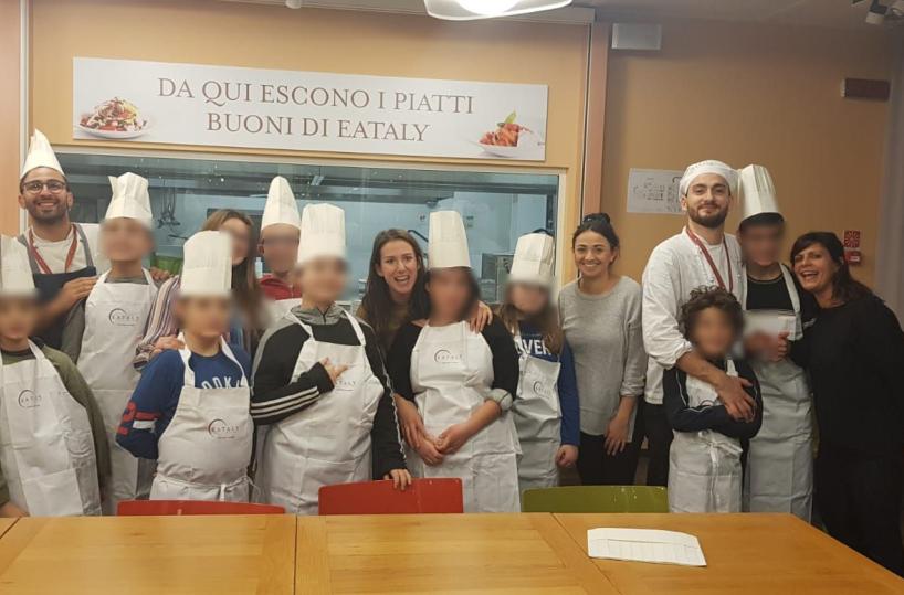 Metti una sera a cena con i bimbi autistici dietro i fornelli
