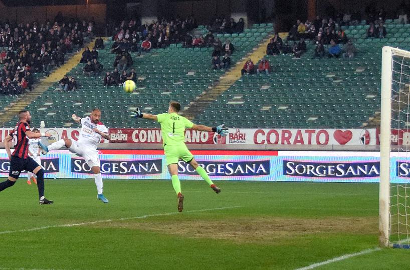 Il Bari aggancia il Potenza: la partita giocata in casa finisce 2-1