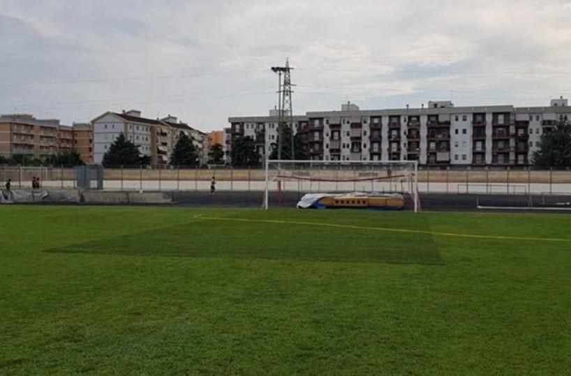 Lo stadio comunale di Corato (foto Corato live)