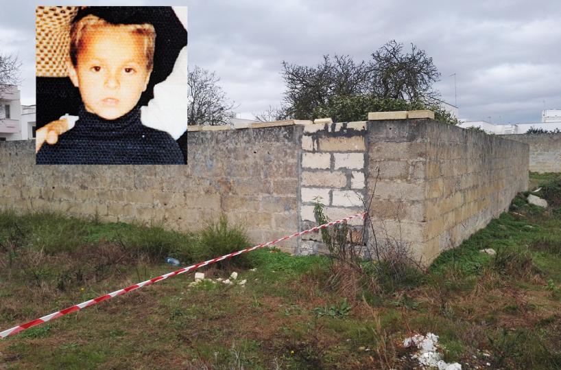 Racale, 42 anni dopo la scomparsa del piccolo Mauro, trovate ossa a Taviano: sono le sue?