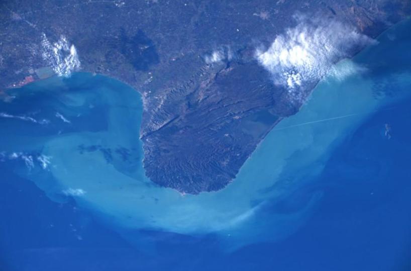 Il Gargano visto dallo spazio: la foto sorprendente di Luca Parmitano 