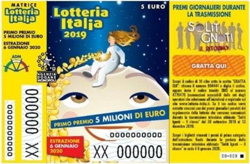 Lotteria italia biglietti vincenti