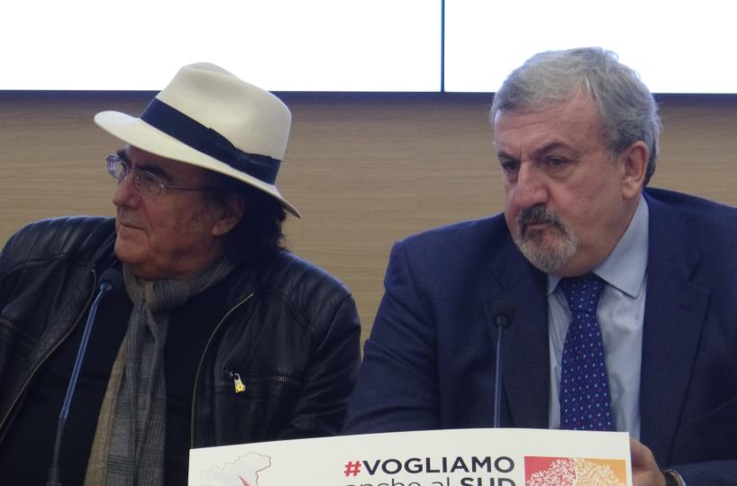 Alta velocità al Sud, Al Bano è il testimonial: «Oltre alla faccia ci metto l'anima»