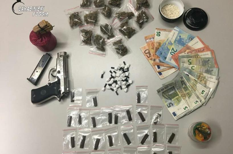 Trinitapoli, si nasconde in un armadio per sfuggire ai cc: arrestato per droga