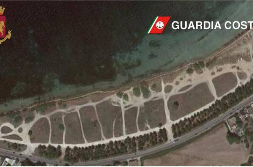 Taranto, sequestrati 70mila metri quadrati di costa 