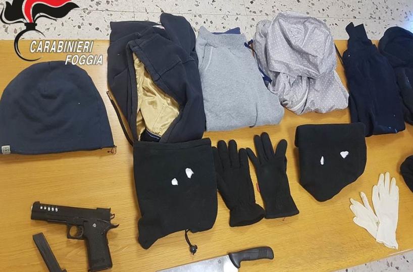 Torremaggiore, erano pronti alla rapina in negozio: sventata dai cc