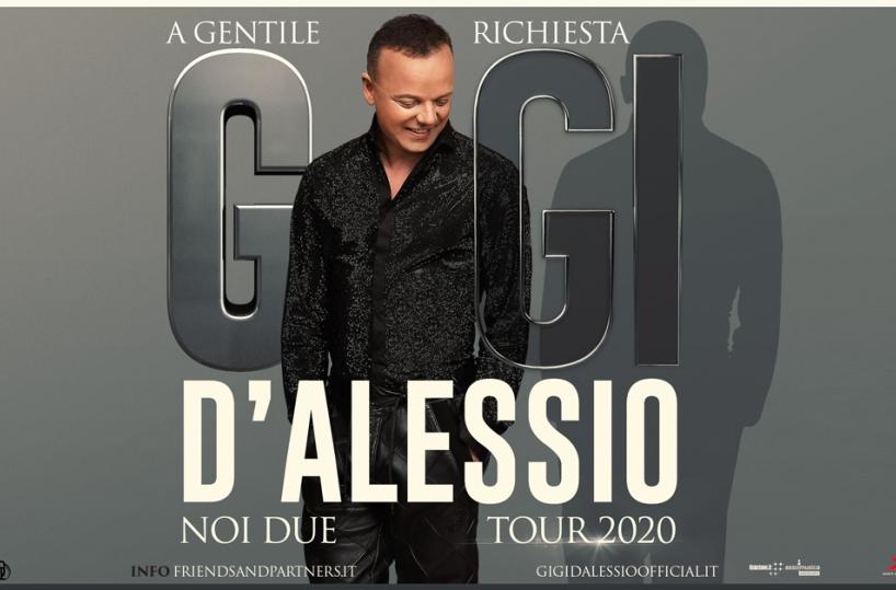 Gigi D'Alessio in concerto a Bari: la scaletta la sceglierà il pubblico in tempo reale