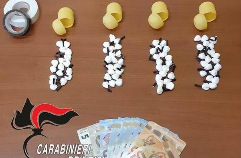 S.Pancrazio Sal., arrestato 46enne: aveva 86 dosi di cocaina