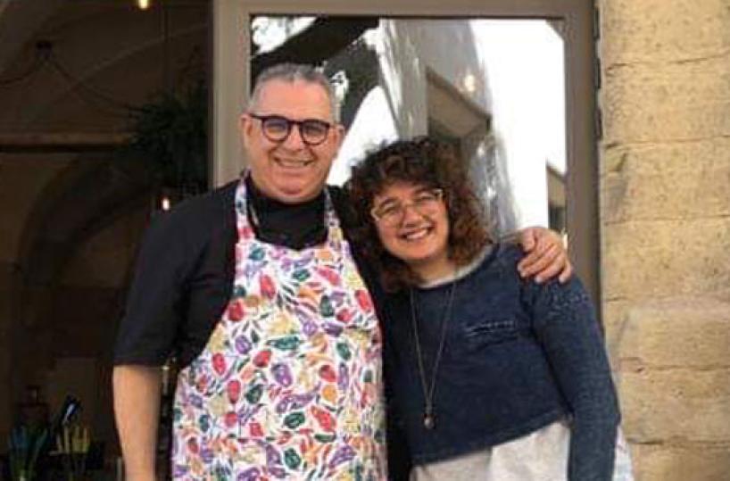 Chef Gigi Perrone e Gioara