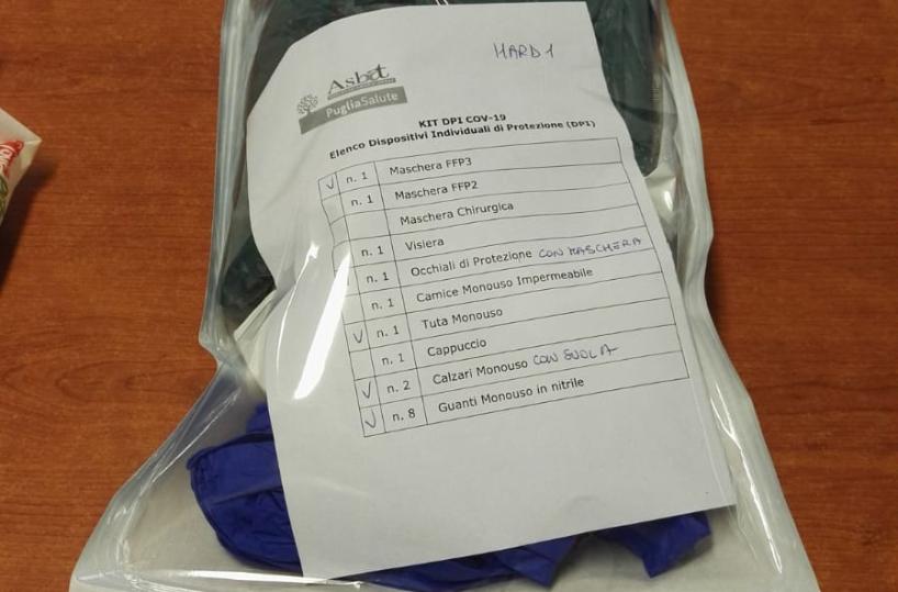 Coronavirus, Asl Bt al via produzione disinfettante e distribuzione dispositivi di sicurezza