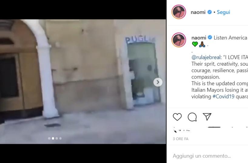 Decaro è una star social, anche Naomi Campbell stregata dal sindaco di Bari