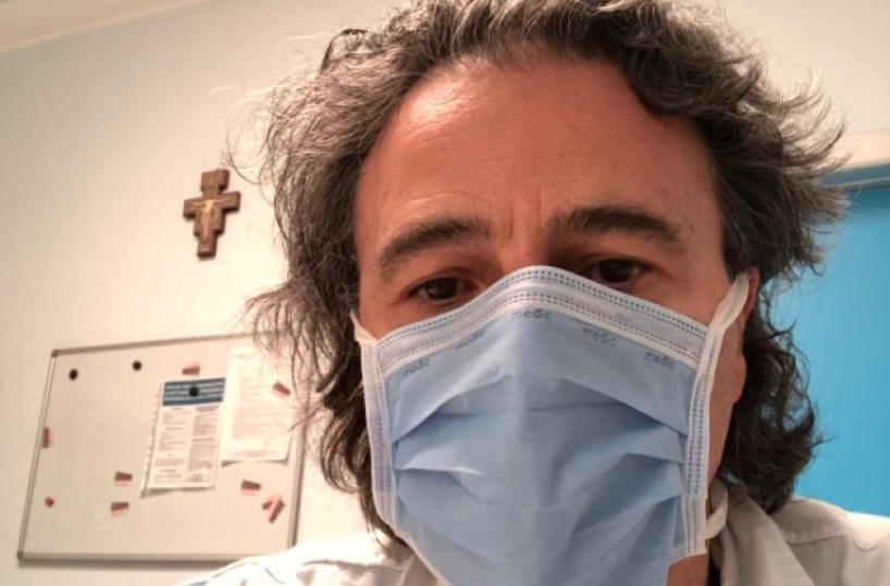 Da portiere per passione a medico del Miulli: «Sognava di essere Zoff, ora chiude le porte al virus»