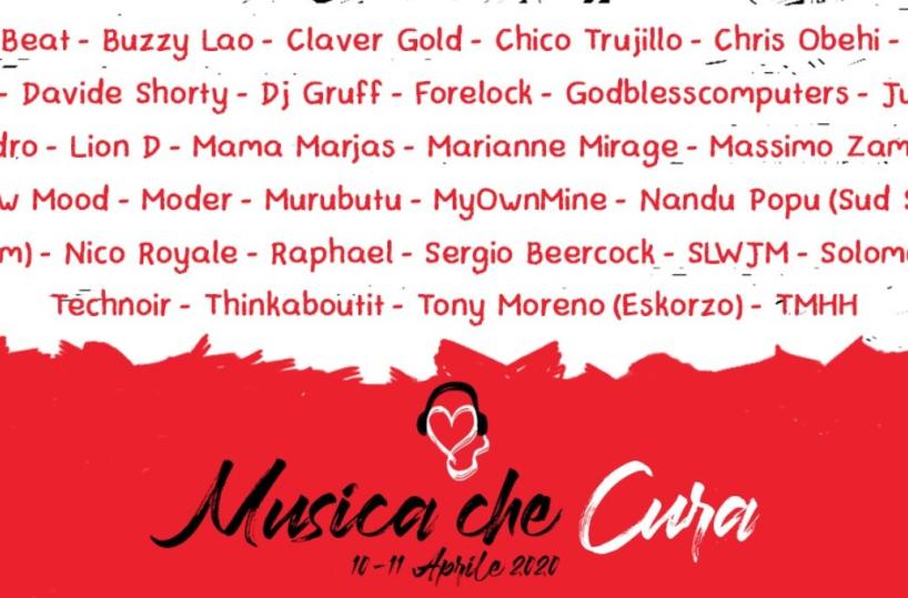 «Musica che cura», il festival streaming con 30 artisti che si esibiranno via web: nella line-up anche Nandu Popu, Mama Marjas, Marianne Mirage