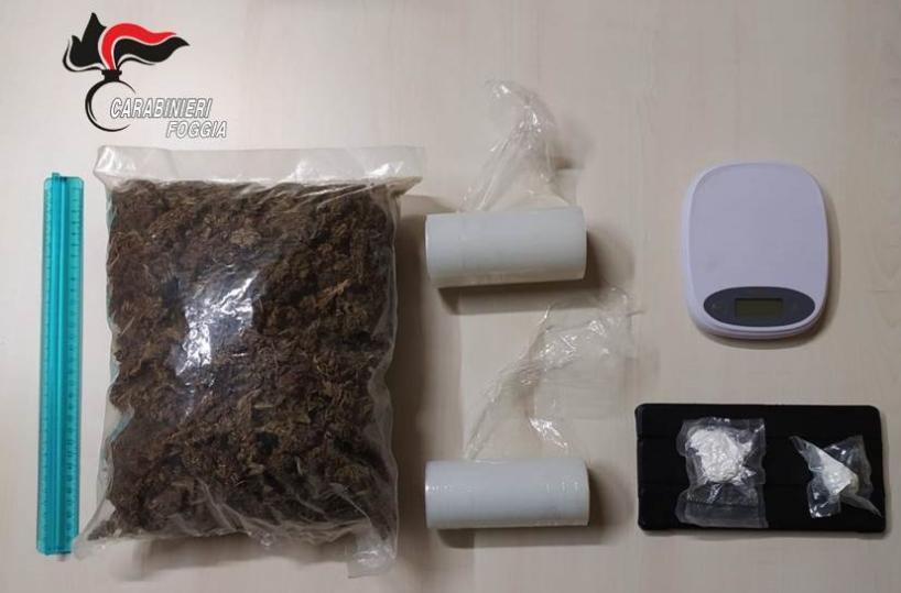 Serracapriola, violano Dpcm per andare a consegnare droga a domicilio: coppia arrestata