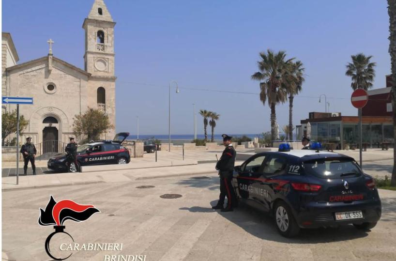 Brindisi, controlli straordinari dei cc per Pasquetta: a Pasqua sanzionati 130 «furbetti»