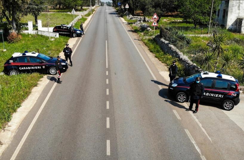 Controlli: Carabinieri posto di blocco