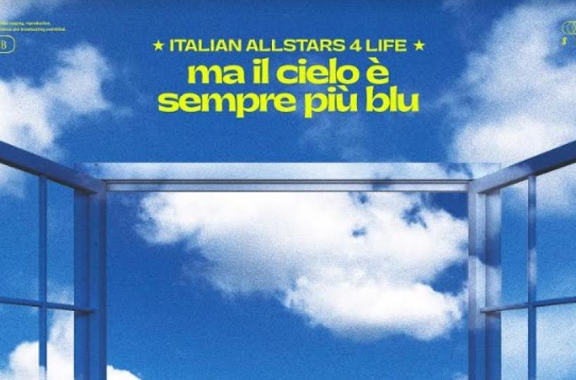 «Ma il cielo è sempre più blu»: 50 artisti della musica italiana cantano per la Croce Rossa