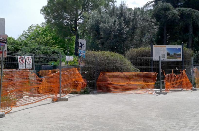 Lavori a Parco 2 Giugno