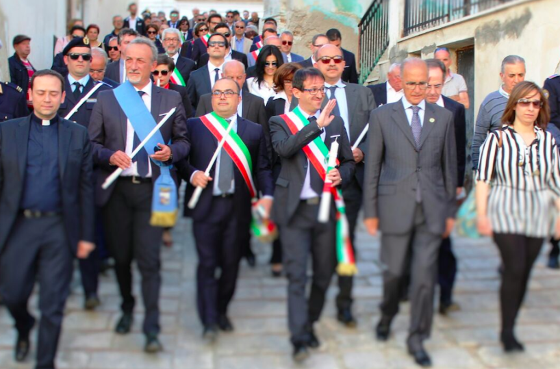 L’offerta della cera a Pomarico