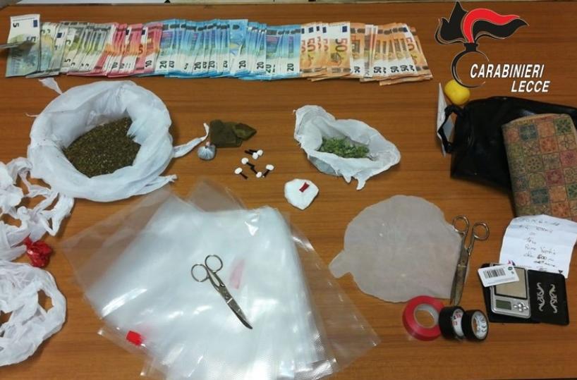 Prima notte della «fase 2» a spacciare: 4 arresti a Nardò, anche un minore