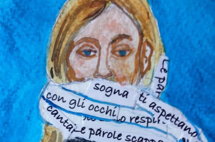 Un biglietto quadrato  e il mistero di un bacio