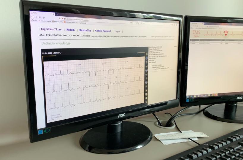 Bari, elettrocardiografi wifi al Policlinico per diagnosi più veloci 