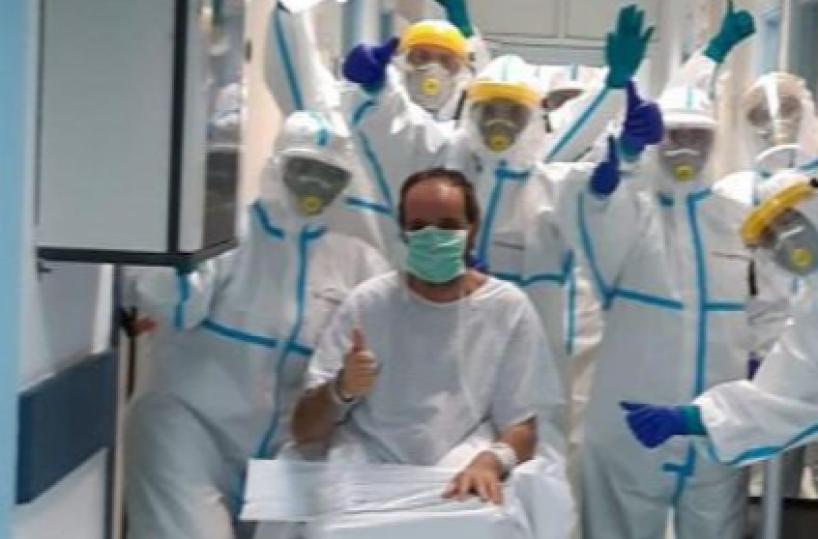 Andria, Michele e il virus, torna a casa dopo due mesi: «Ho rivisto la luce» 