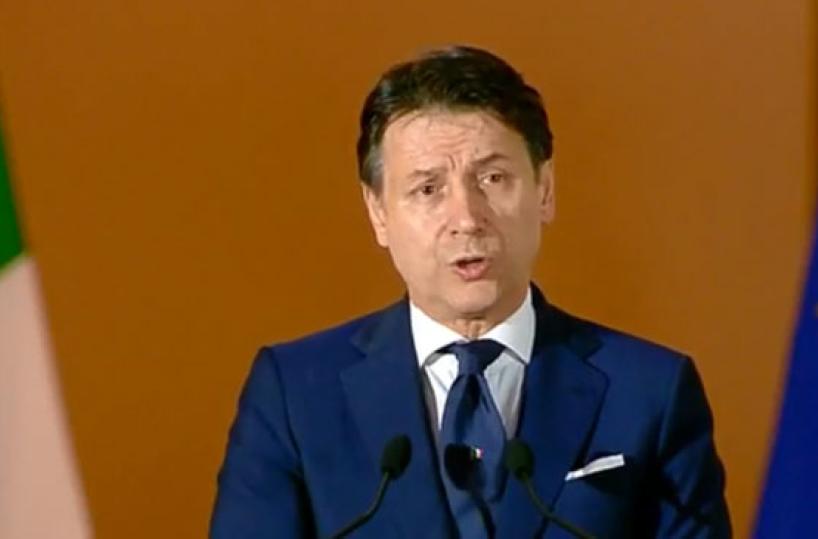 Il premier Giuseppe Conte