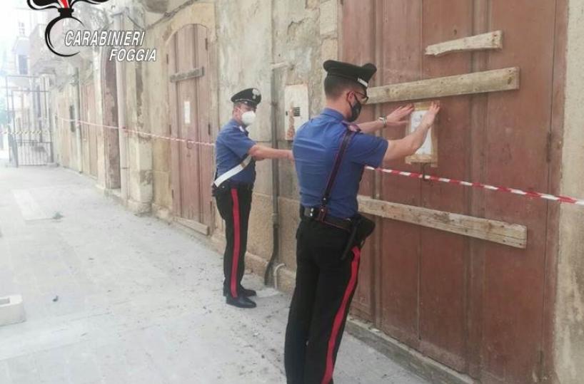 Margherita di Savoia, palazzina a rischio crollo: scatta il sequestro preventivo