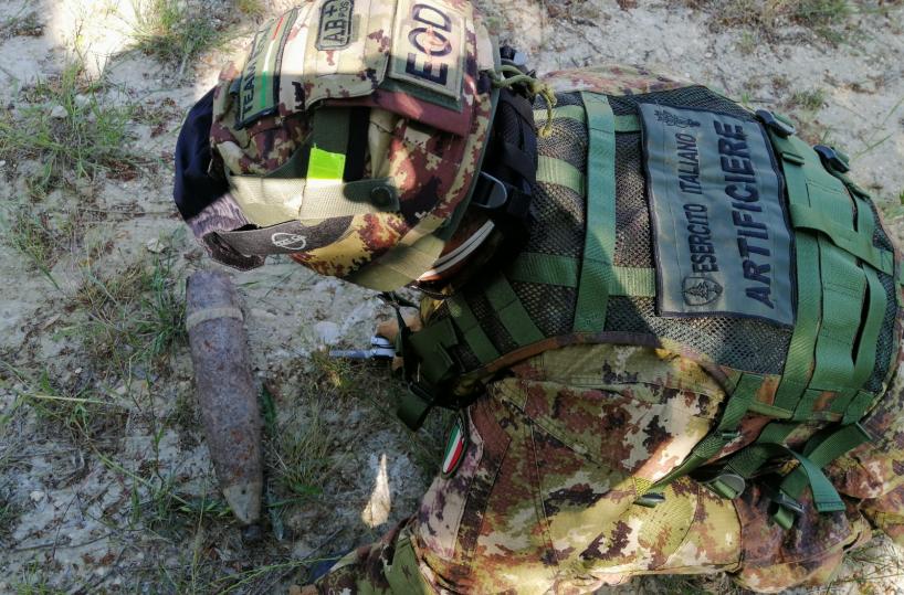 Foggia, i genieri della Pinerolo a Chietidisinnescati due ordigni esplosivi