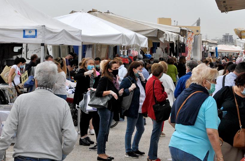 Bari, nei mercati i carabinieri in pensione