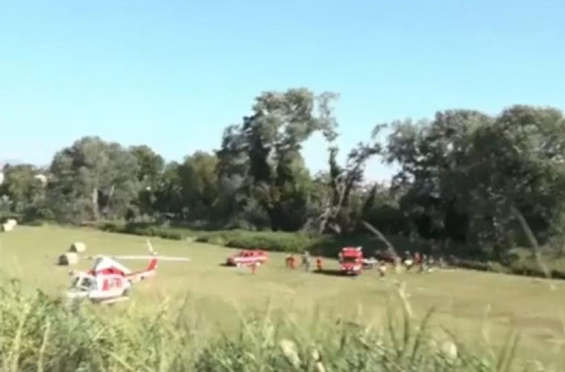 Roma, aereo biposto precipita nel fiume Tevere