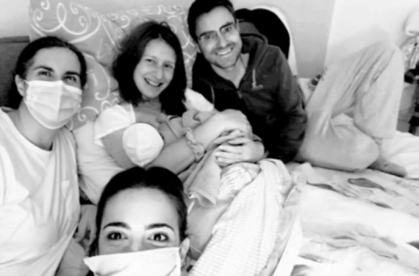 Bitritto, benvenuto al piccolo Tobias, partorito tra le mura di casa Di Mattia