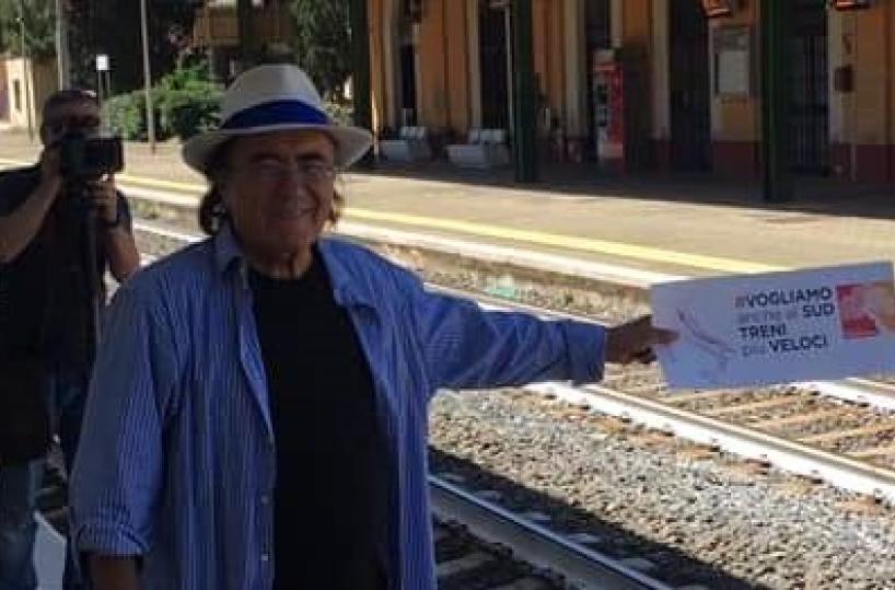 Al Bano scrive a Conte: il sud ha diritto ai treni ad alta velocità