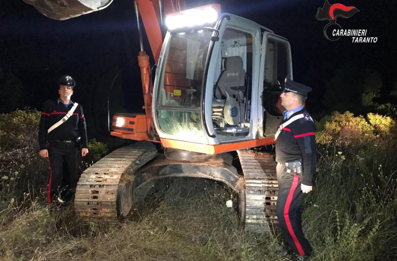 Mottola, furto mezzi pesanti: arrestato 51enne di Bitritto