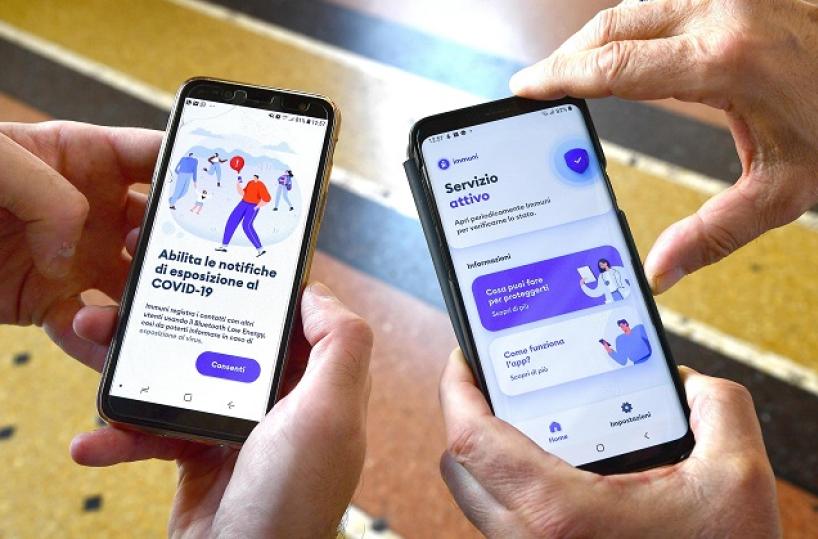 Bari, prigioniera dell'app contro il virus