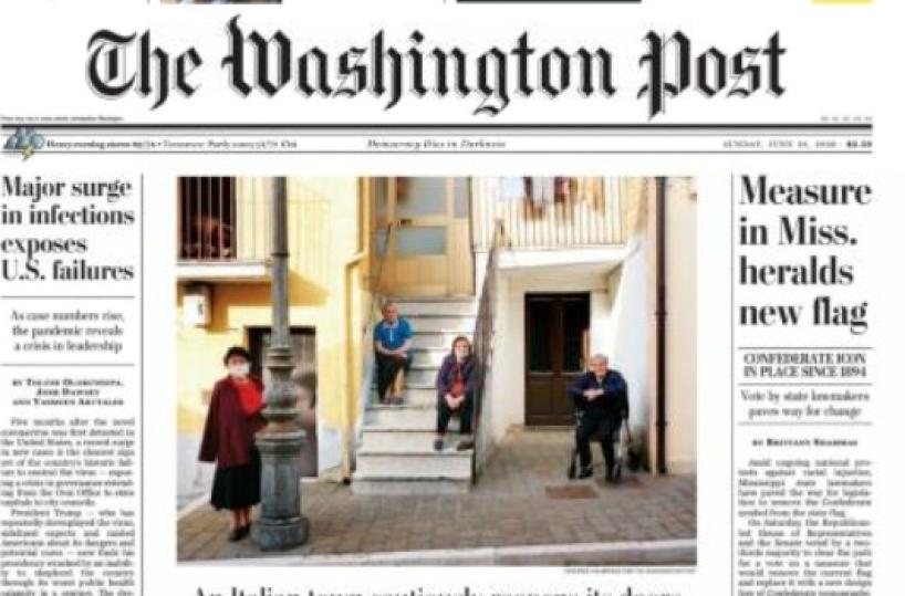 San Fele: l'«oasi Covid-free» piace alla stampa americana, in prima sul Washington Post