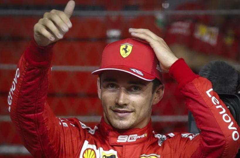 F1 - Charles Leclerc, pilota della Ferrari
