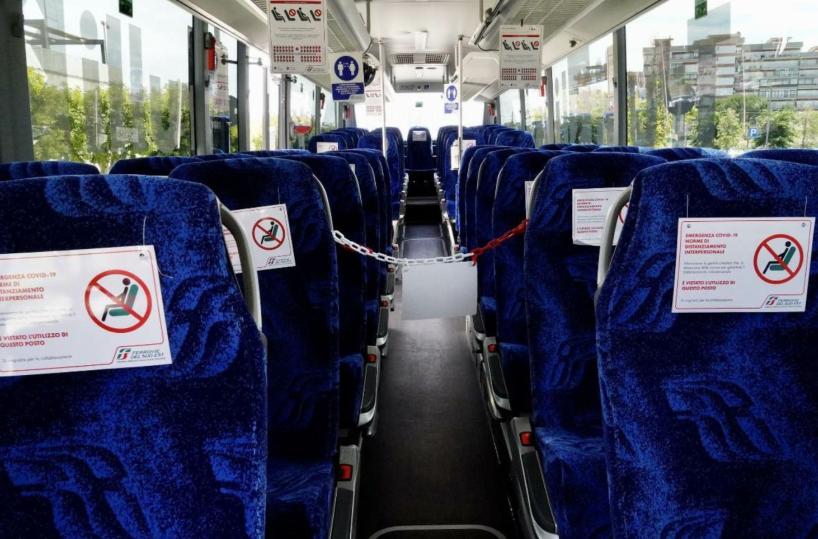 Puglia: dal 1 luglio trasporti con tutti posti a sedere occupati, mascherine a bordo