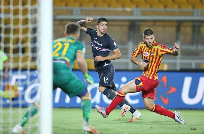Lecce, affondano i giallorossi in casa contro la Sampdoria 