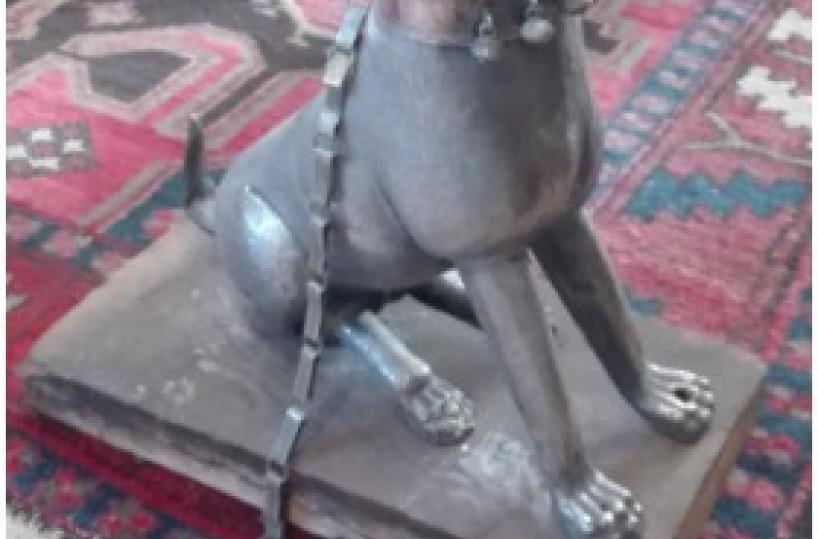 Trafugata nel 2008 la scultura del cane di San Rocco torna in chiesa a Gorgoglione 