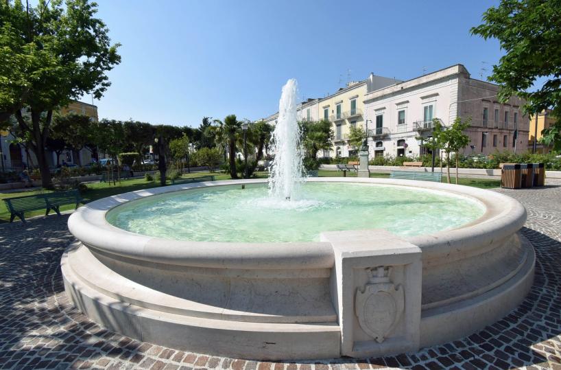 Matera, la vasca della Villa non più una palude
