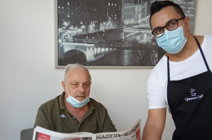 Valenzano, al bar fascino Gazzetta