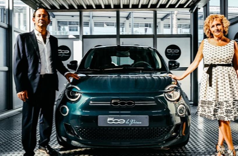 La nuova Fiat 500 «elettrizza la Puglia