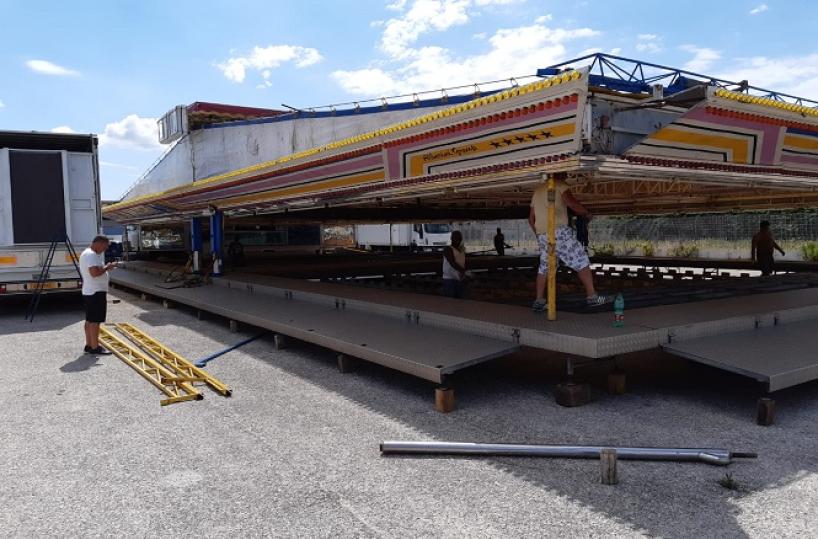 Manfredonia, sfrattato lo storico luna park della famiglia Alberini 