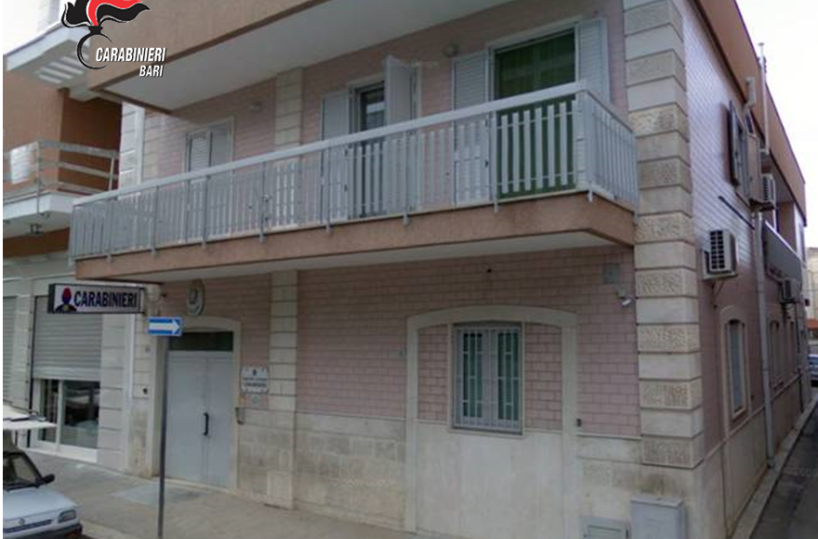 Bitetto, ruba in casa di due ultraottantenni, 37enne arrestato in flagrante